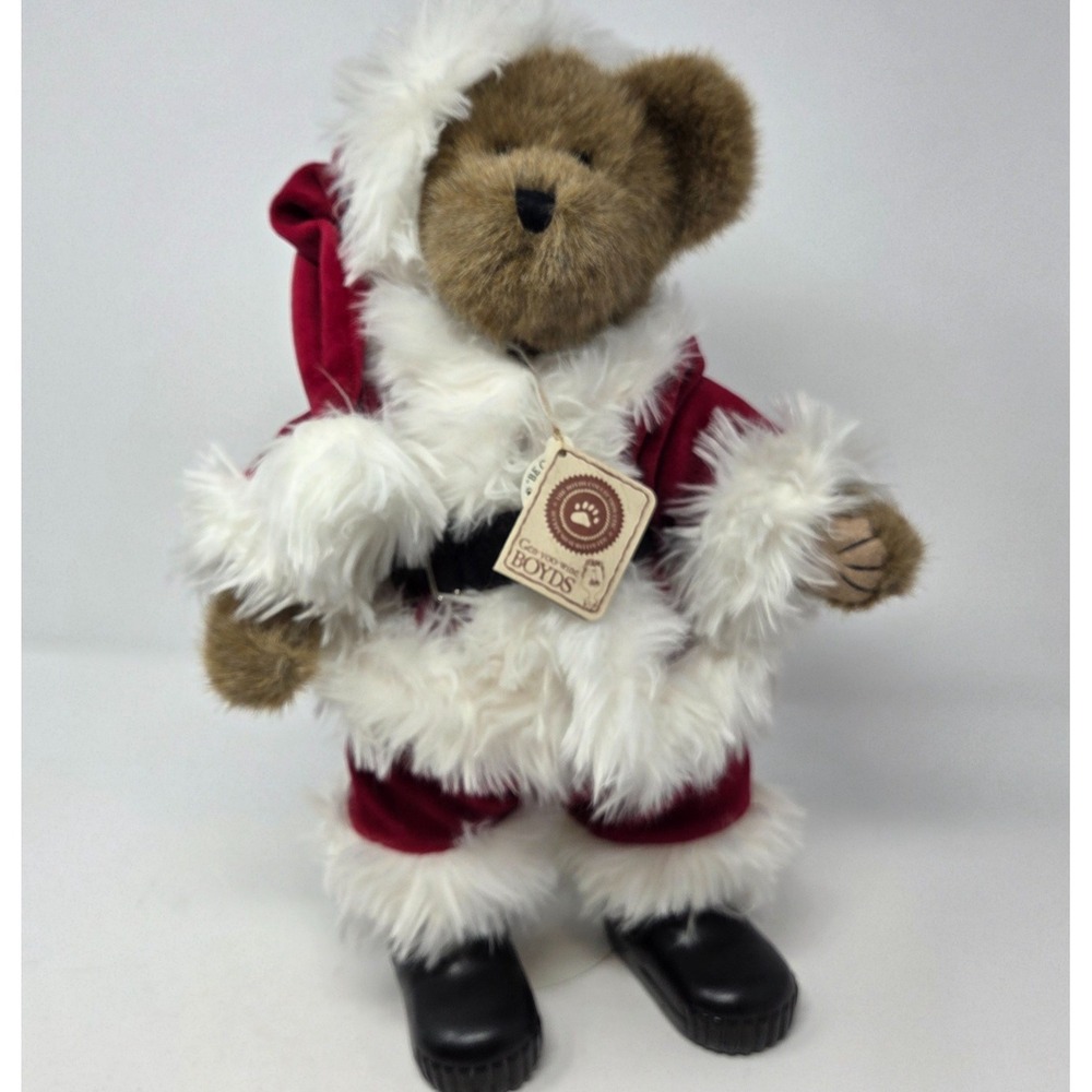 Vintage Boyds Bear Claus Kringlebeary 16 Inch Santa's Bear w/ Tags